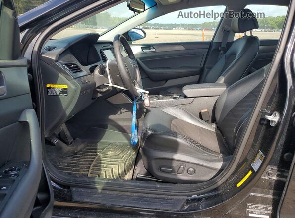 5NPE34AF7GH419676 2016 HYUNDAI SONATA Black Вид панелі приладів