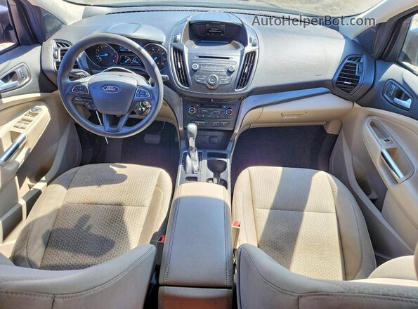 1FMCU9GD4HUD14071 2017 FORD ESCAPE Black Սարքավորումների վահանակի տեսք