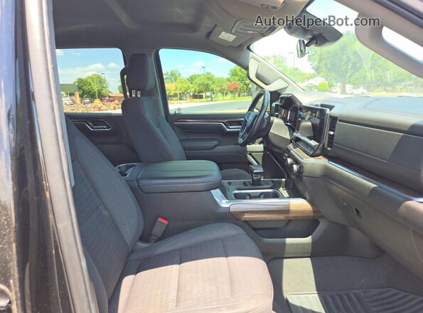 2GCPACED5P1112753 2023 CHEVROLET SILVERADO Black Rear view
