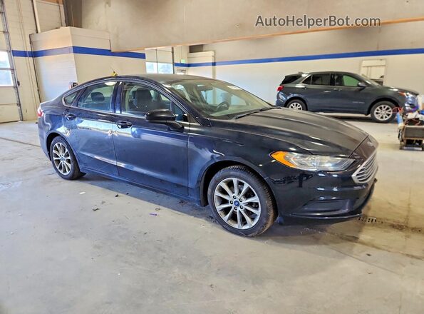 3FA6P0HD0HR305335 2017 FORD FUSION Black Vista frontal