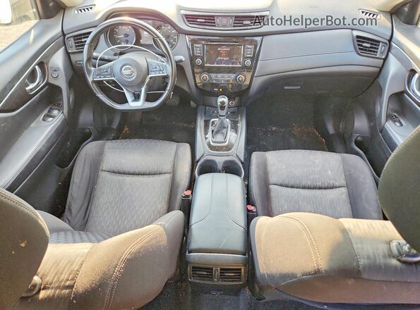 JN8AT2MT8LW038092 2020 NISSAN ROGUE White ხელსაწყოთა პანელის ხედი