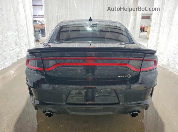 2C3CDXL9XLH134202 2020 DODGE CHARGER Black Rear view