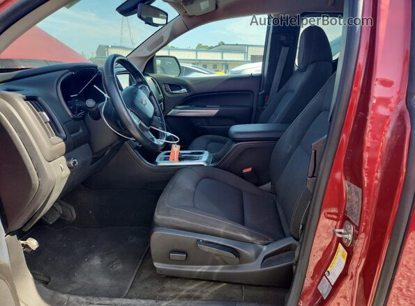 1GCHSCE39G1303090 2016 CHEVROLET COLORADO Бордовый Вид панели приборов