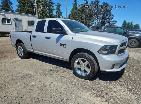 1C6RR7FG2KS502145 2019 RAM 1500 Silver Front view
