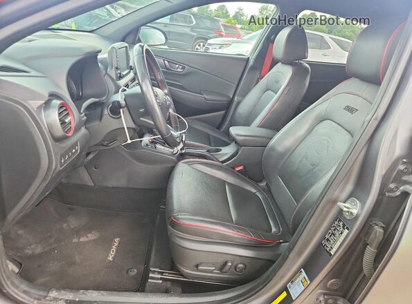 KM8K53A57KU309154 2019 HYUNDAI KONA Двухцветный Вид панели приборов