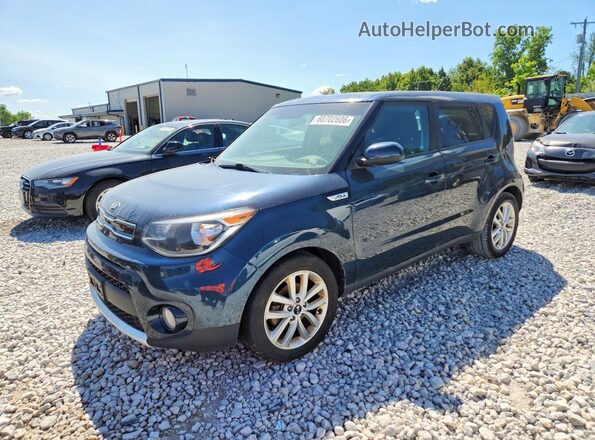 KNDJP3A53J7587508 2018 KIA SOUL Blue Задня ліва чверть