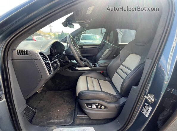 WP1AF2AY7LDA39117 2020 PORSCHE CAYENNE Blue Widok wnętrza z tyłu
