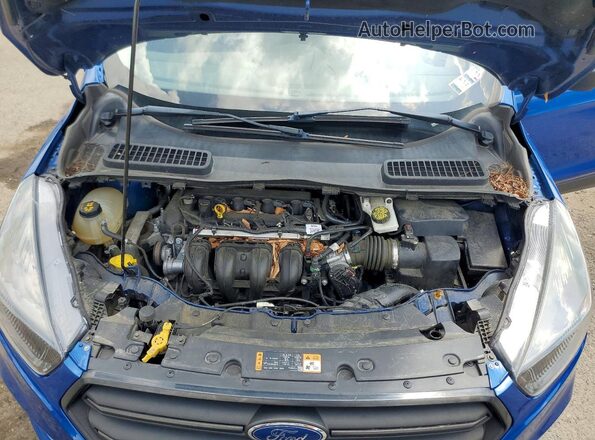 1FMCU0F78KUB49494 2019 FORD ESCAPE Blue Engine compartment view