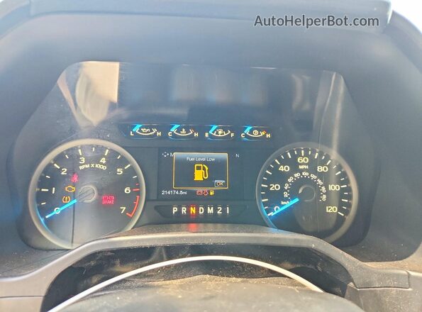 1FTEW1EP0GKD86773 2016 FORD F150 Blue უკანა სავარძლების ხედი