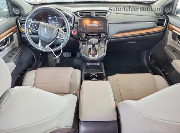 2HKRW2H84LH684795 2020 HONDA CR-V Gray Вид щитка приладів