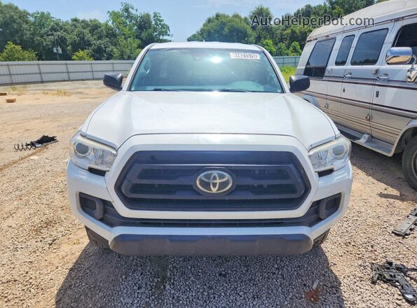 5TFRX5GN4LX169287 2020 TOYOTA TACOMA White Вид спереду