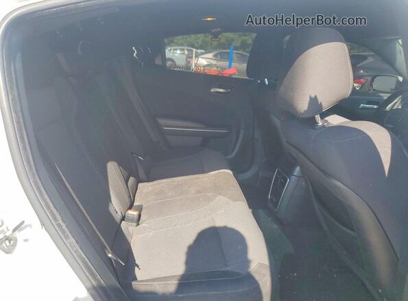 2C3CDXBG6KH664648 2019 DODGE CHARGER White Vista interior trasera