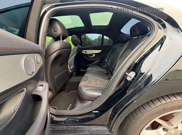 55SWF6EB8JU262453 2018 MERCEDES-BENZ C Black Շարժիչի բաժամունքի տեսք