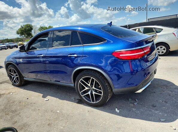 4JGED6EB2KA134380 2019 MERCEDES-BENZ GLE Blue Rear right