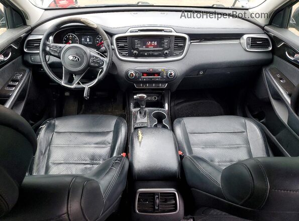 5XYPHDA11GG180776 2016 KIA SORENTO Gray Instrument cluster view