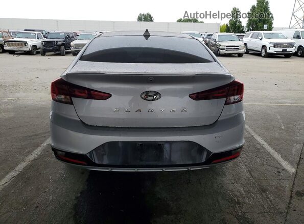 KMHD84LF7KU767711 2019 HYUNDAI ELANTRA Silver Front interior view