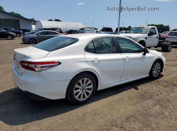 4T1B11HK0JU641494 2018 TOYOTA CAMRY White Delantero derecho