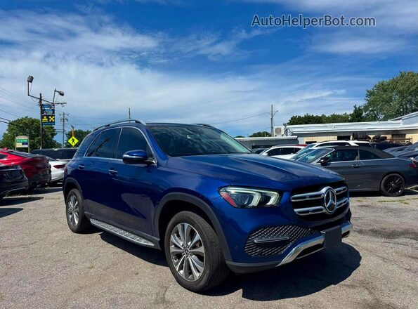 4JGFB5KB5LA076534 2020 MERCEDES-BENZ GLE-CLASS Blue Tył lewy