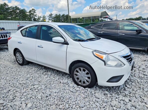 3N1CN7AP4KL878624 2019 NISSAN VERSA White წინა ხედი