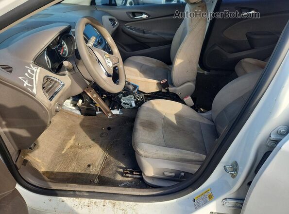 3G1BE6SM7HS585184 2017 CHEVROLET CRUZE White Dashboard view