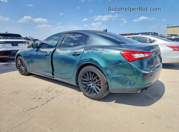 ZAM57XSAXG1172116 2016 MASERATI GHIBLI Green Rear right