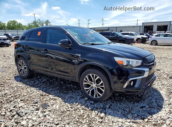 JA4AR3AW5JU020120 2018 MITSUBISHI OUTLANDER Black Առջևի աջ