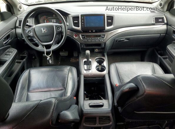 5FNYF6H7XGB044783 2016 HONDA PILOT Черный Вид щитка приборов