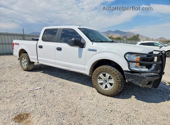 1FTFW1E5XKKE64018 2019 FORD F150 White Front view
