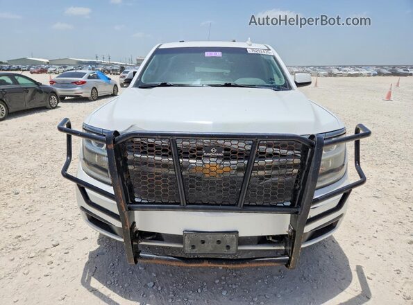 1GNSKFEC0GR430617 2016 CHEVROLET TAHOE White Հետևի տեսք