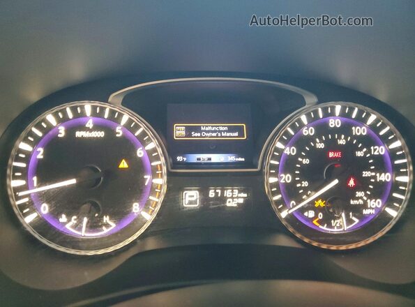 5N1DL0MMXKC528843 2019 INFINITI QX60 Black Vista del cuadro de instrumentos