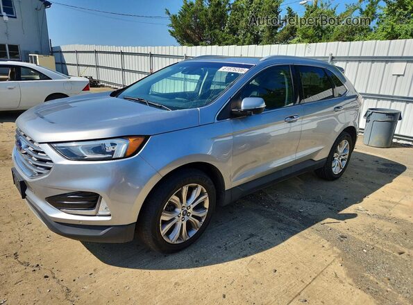 2FMPK4K93LBA76726 2020 FORD EDGE Silver Հետևի ձախ