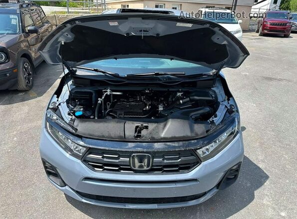5FNRL6H75SB053736 2025 HONDA ODYSSEY Blue Dashboard view