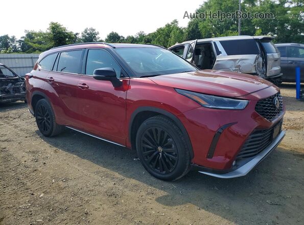 5TDKDRBH2RS533806 2024 TOYOTA HIGHLANDER Красный Вид спереди
