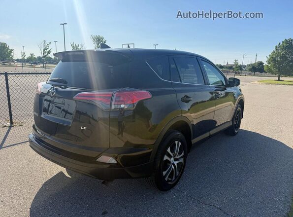 2T3ZFREV7JW467427 2018 TOYOTA RAV4 Black Vista frontal