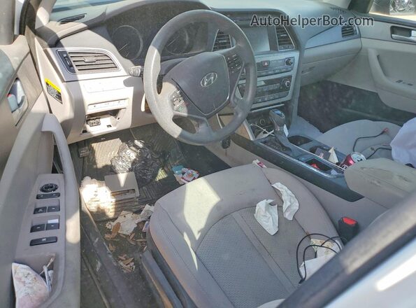 5NPE24AF2GH386301 2016 HYUNDAI SONATA White Սարքավորումների վահանակի տեսք