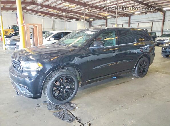 1C4RDHAG8JC205457 2018 DODGE DURANGO Черный Задняя левая четверть
