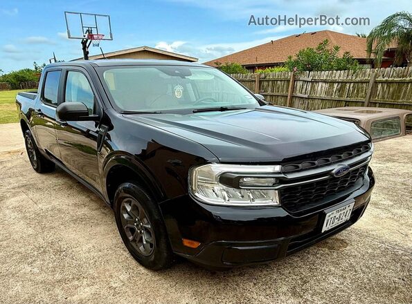 3FTTW8E98NRA52842 2022 FORD MAVERICK Black Задня ліва чверть