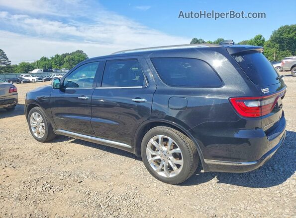 1C4RDHEG2GC322423 2016 DODGE DURANGO Black Задня права чверть