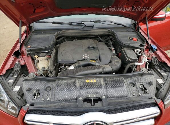 4JGFB4KBXMA389171 2021 MERCEDES-BENZ GLE Red VIN կոդի պիտակի տեսք