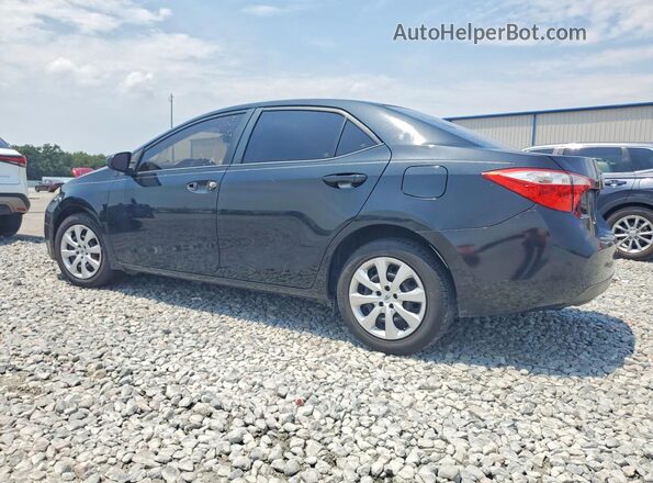 2T1BURHE4GC722217 2016 TOYOTA COROLLA Черный Задняя правая четверть