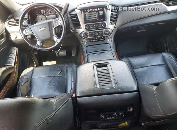 1GNSCCKC8GR116908 2016 CHEVROLET TAHOE Silver Սարքավորումների վահանակի տեսք