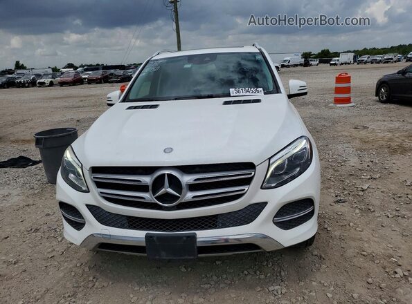 4JGDA5JB8GA690950 2016 MERCEDES-BENZ GLE Белый Вид сзади
