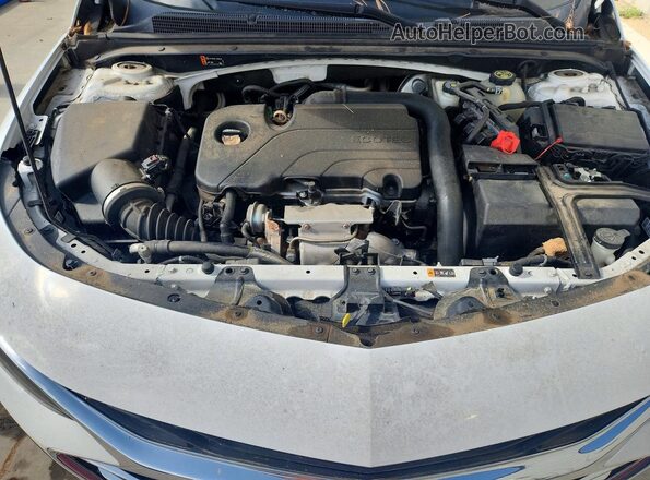 1G1ZB5ST5KF123789 2019 CHEVROLET MALIBU White ძრავის განყოფილების ხედი