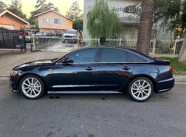 WAUD8AFC9JN015745 2018 AUDI A6 Blue Vista interior de 360 grados