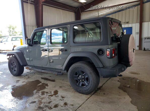 1C4HJXDN5JW332514 2018 JEEP WRANGLER Gray Rear right