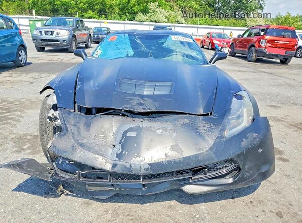 1G1YB2D72G5101255 2016 CHEVROLET CORVETTE Black Vista trasera