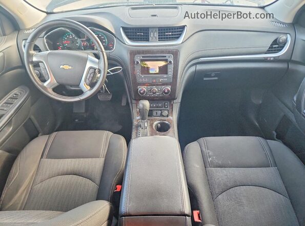 1GNKVGKDXGJ254166 2016 CHEVROLET TRAVERSE Black ხელსაწყოთა პანელის ხედი