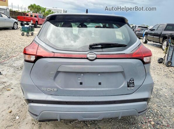 3N1CP5DV4PL489465 2023 NISSAN KICKS Silver წინა სალონის ხედი