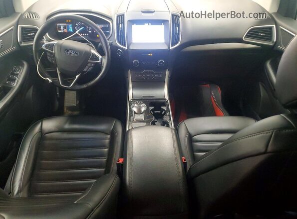 2FMPK3J95KBC24109 2019 FORD EDGE White Սարքավորումների վահանակի տեսք