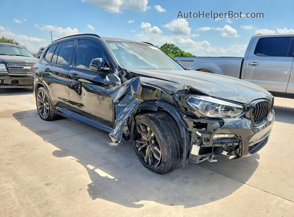 5UXTY9C01M9F21561 2021 BMW X3 Black Widok z przodu